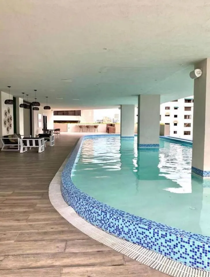 Suitedeluxe 1 Bdr Ocean View, Pool, Saune, Gym Apt I 14 Santo Domingo Appartamento